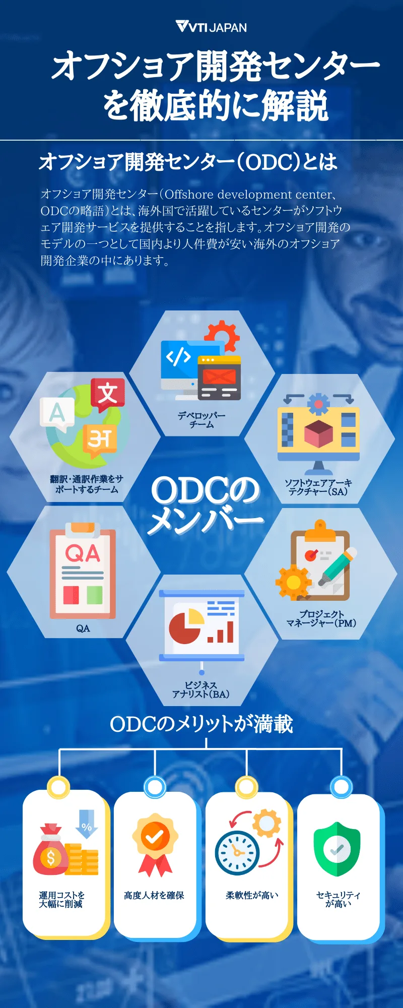 ODC（オフショア開発センター）とは？徹底的に解説！ - VTI