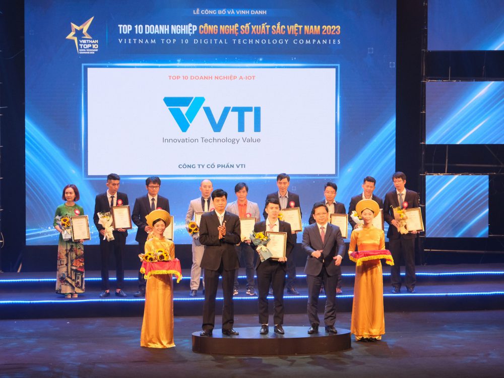 VTI Top 10 A-IoT Companies AT TOP 10 ICT COMPANIES IN VIETNAM 2023 BY VINASA