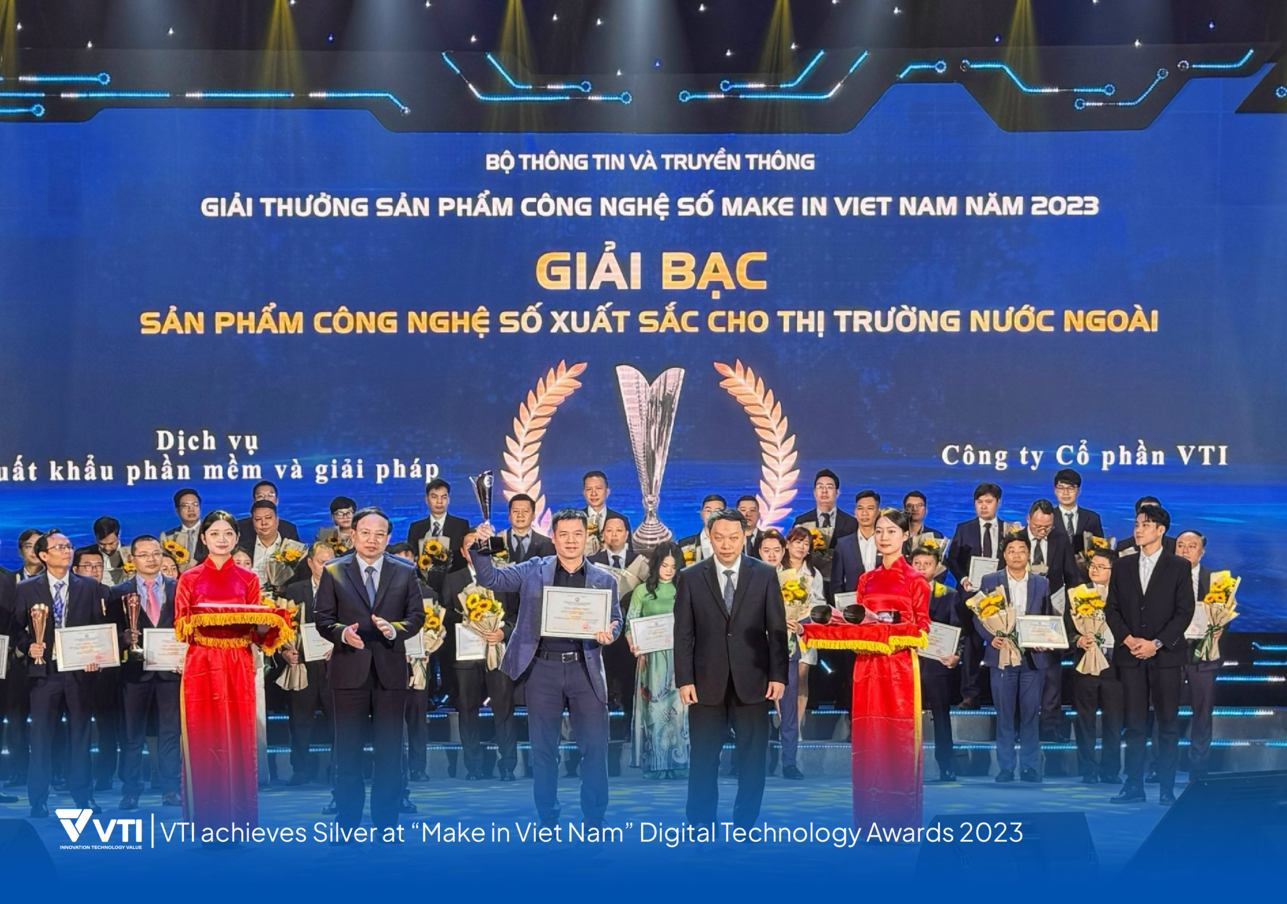 VTI Achieved Silver Award At "Make In Vietnam Digital Technology Products” Awards 2023