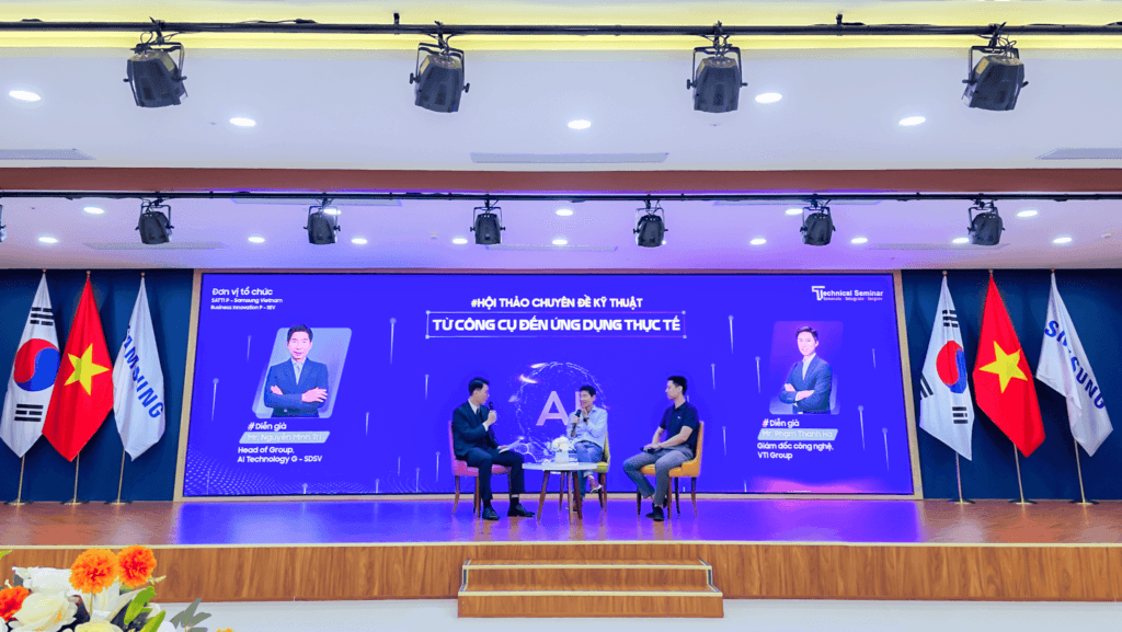 VTI Shares Insights at Samsung Vietnam’s AI Technical Seminar