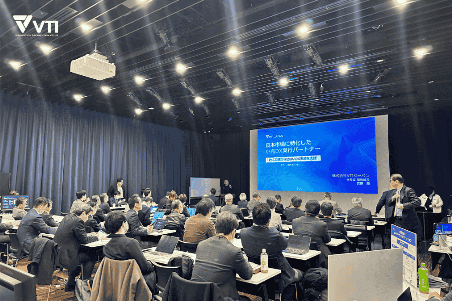VTI Japan Participates in Japan Retail Association DX Conference