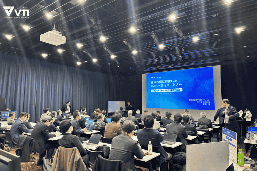VTI Japan Participates in Japan Retail Association DX Conference