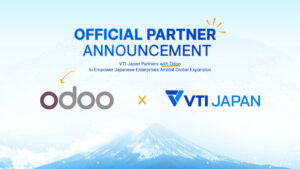 VTI Japan Becomes Official Odoo Partner