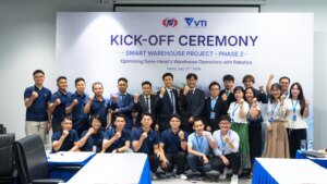 VTI on CafeF: Smart Warehouse Integrated with Robotics at Sumi-Hanel