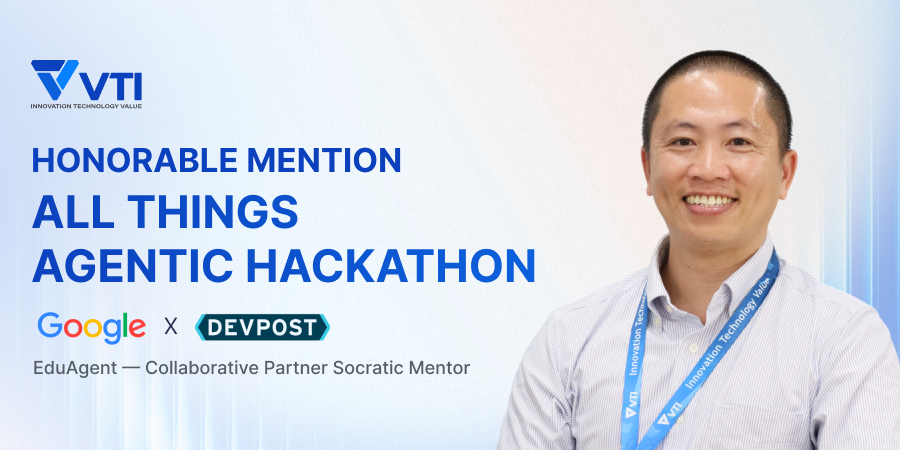 VTI Japan Engineer Receives Honorable Mention at Google-Sponsored AI Hackathon