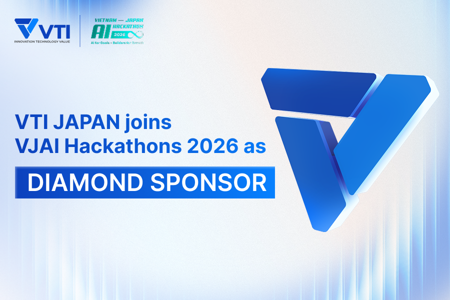 VTI Japan joins Vietnam-Japan AI Hackathons 2026 as diamond sponsor